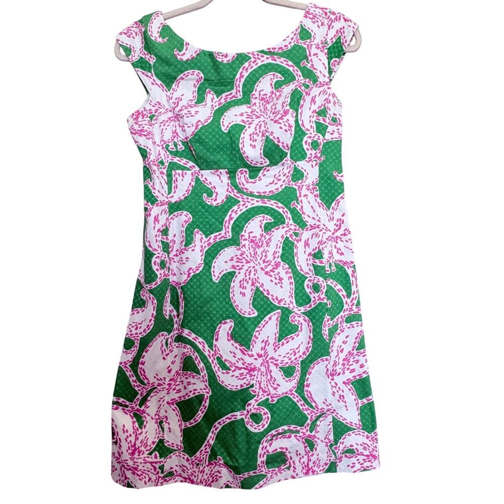 Lilly Pulitzer Allura Dress Sz 2 coastal preppy